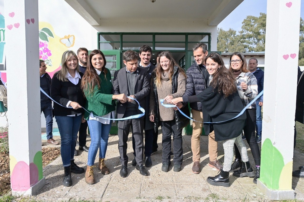 Foto de "KICILLOF, VILAR Y BOZZANO EN MAIPÚ: INAUGURACIÓN ESPACIO COMUNITARIO DE EDUCACIÓN AMBIENTAL PBxA"