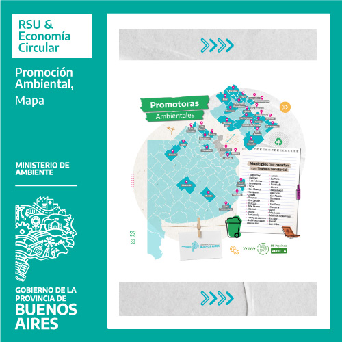 Promotoras Ambientales - Mapa